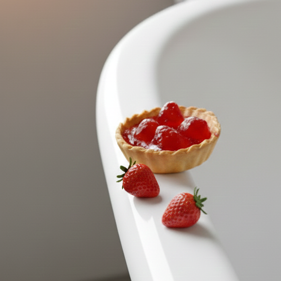 Tartelette de Savon Gourmande à la Fraise (80g)