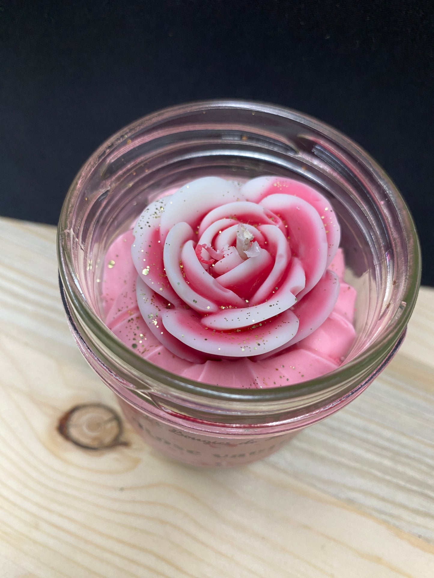 Bougies Rose Vanille