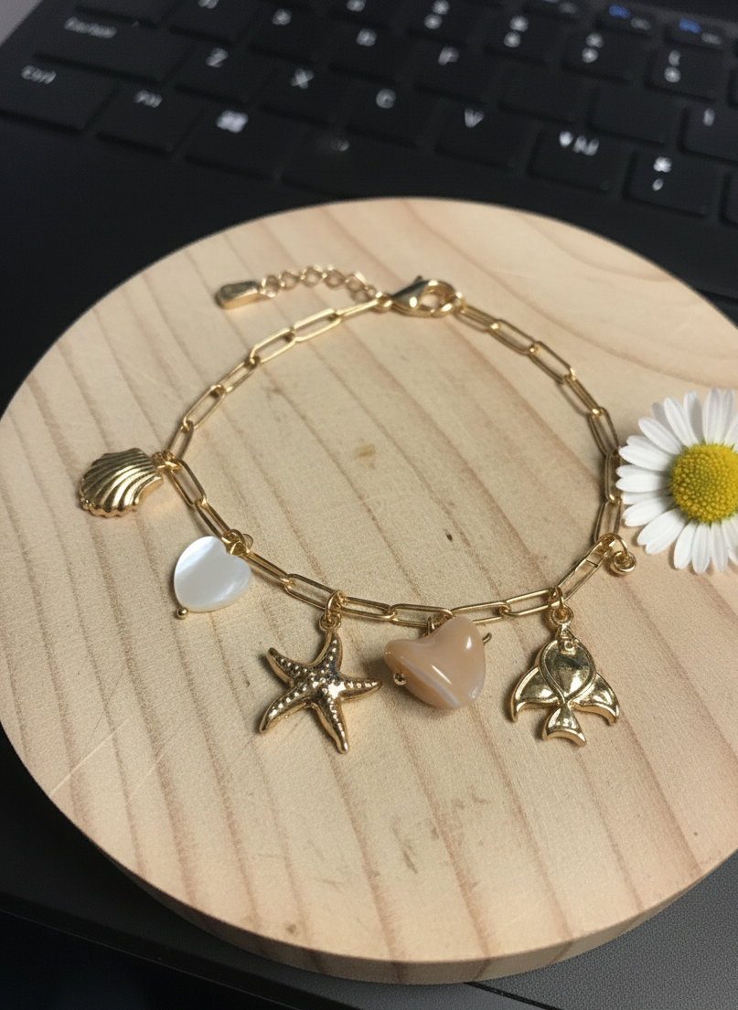 Bracelet Charms Evasion Marine