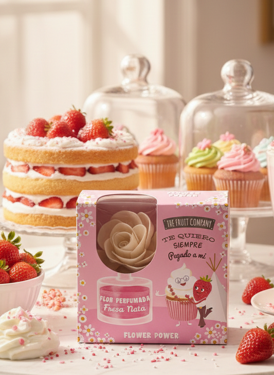 Diffuseur Fleur Fraise Chantilly - The Fruit Company | Parfum d'Ambiance