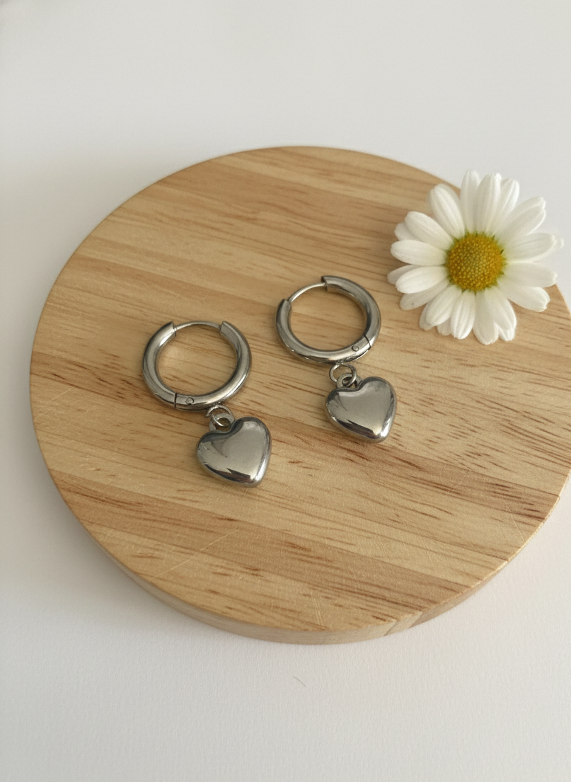 Boucles d'oreilles CLARA doré ou argenté