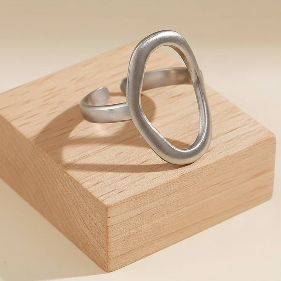 Bague Ovaline  Doré