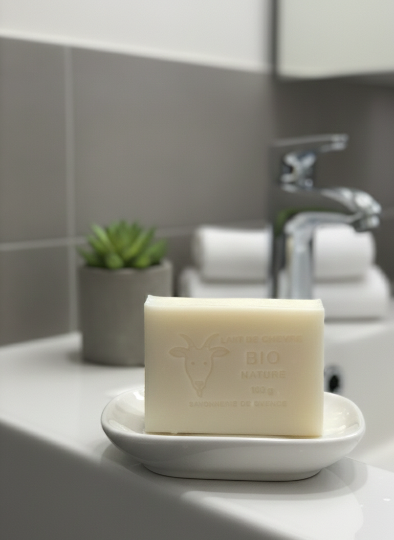 Savon lait de chèvre Bio 100g