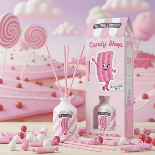 Mikado Chewing Gum Fraise Candy Shop