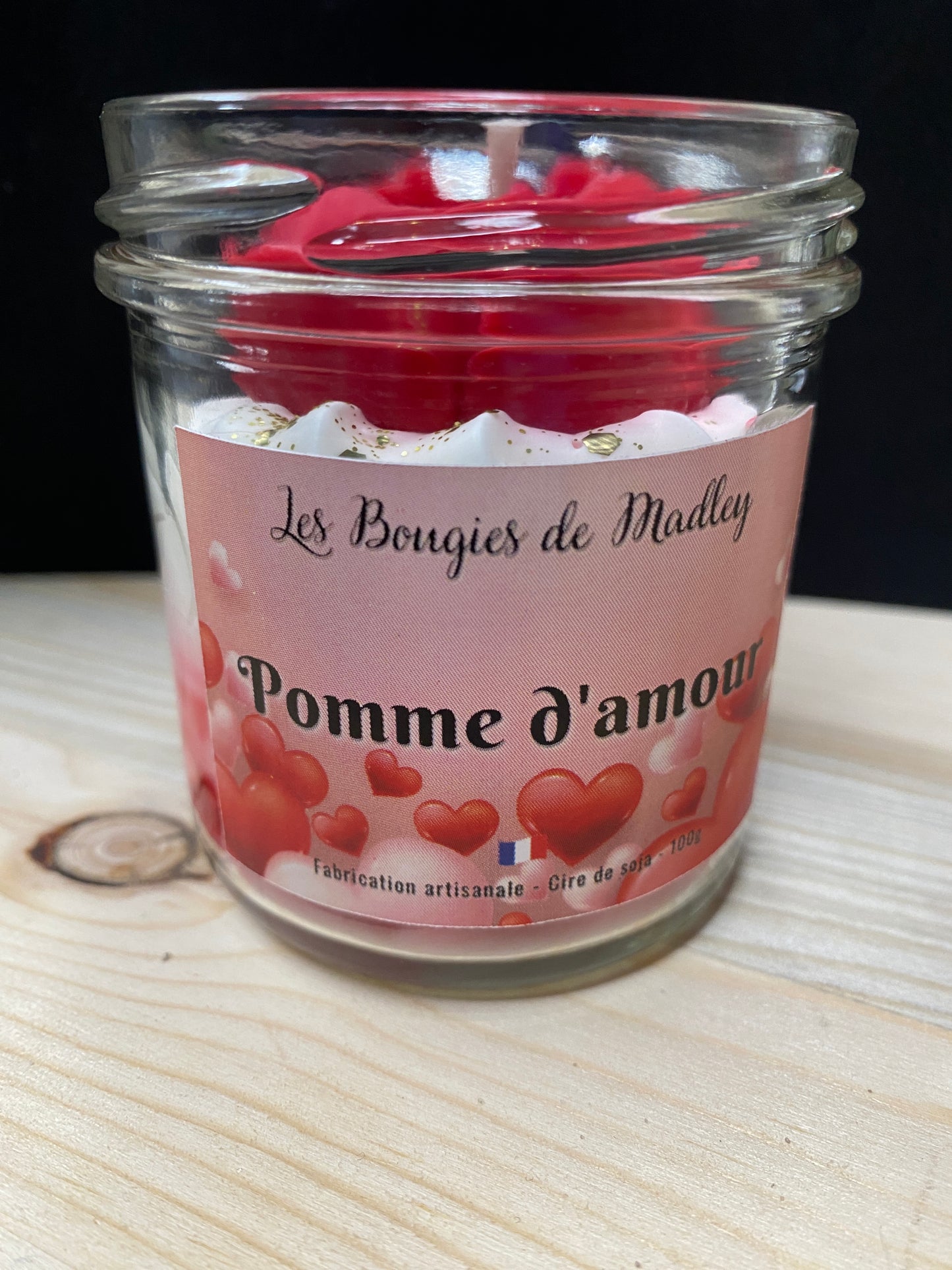 Bougies Pomme d'amour