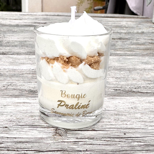 Mini bougie pâtissière 60 g Praliné